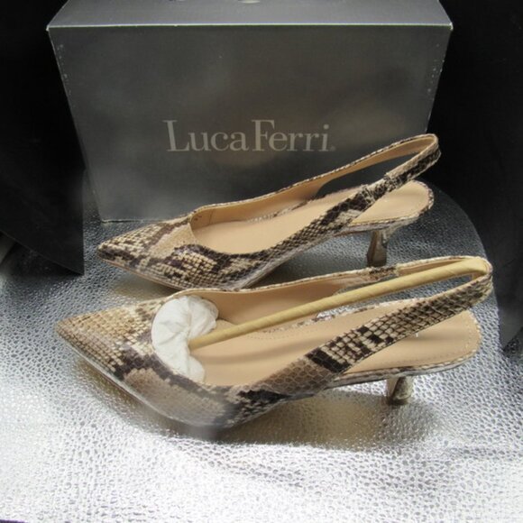 Luca Ferri Women's Shoes. Size 9. Snakeskin.  NWT - Picture 4 of 10